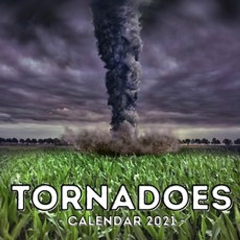 (영문도서) Tornadoes Calendar 2021: 16-Month Calendar Cute Gift Idea For Hurricane Lovers Women & Men Paperback, Independently Published, English, 9798516737954
