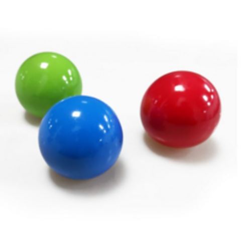 벽에붙는 공 야광 미니 끈끈이볼 찐득볼 찐득이볼 틱톡, 미디움 1볼(색상랜덤)