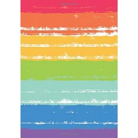 Flag Stripe Gay Pride Rainbow Journal : LGBT Dotted Grid Paper Notebook for Bullet Journaling, 단일옵션