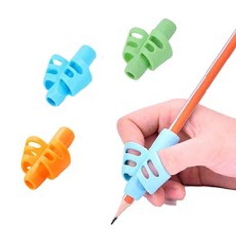 연필그립 연필 교정기 어린이 글씨 연습, 1개, 연필교정기