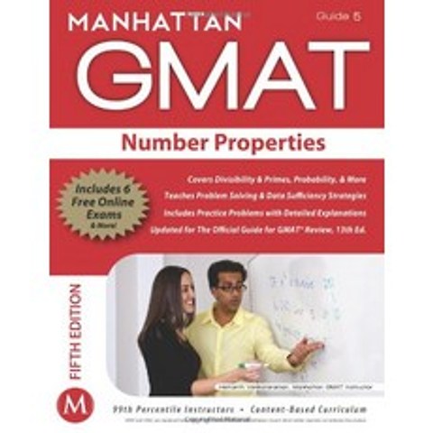Number Properties GMAT Strategy Guide Manhattan GMAT Instructional Guide 5