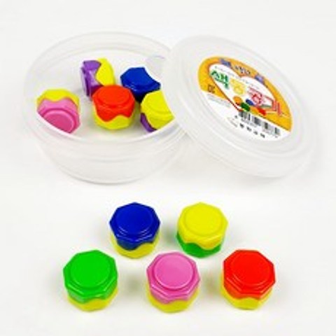 색동 공기-공기알 공깃돌 공기돌 전통놀이 공기놀이, 단품