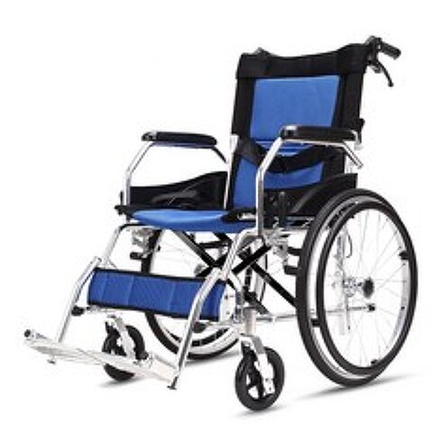 가정용 다목적 접이식 노인용 소형 경량 휠체어 D형 그린스마트 폴딩 가벼운 어르신 휠체어, 단품, 단품