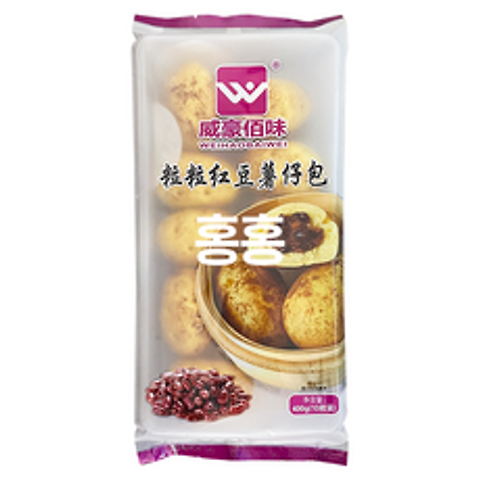 홍홍 중국식품 중국 감자팥빵 리리 감자모양 팥빵 중국간식, 400g