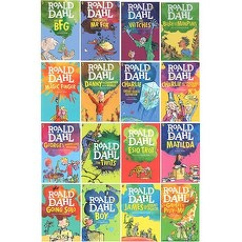 Roald Dahl 로얄드달 초등 영어 원서 베스트 16권세트