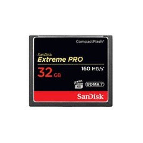 샌디스크 CF Extreme Pro 우체국택배 당일발송 CFXPS 카메라메모리, 32GB