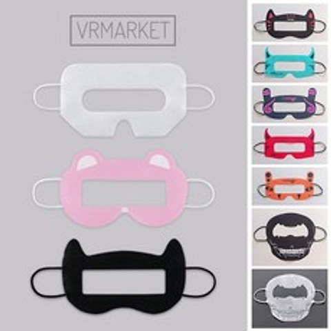 VR 위생 마스크 [VR마스크 브이알 디자인 100개], 디자인-B타입 고급원단, 100개