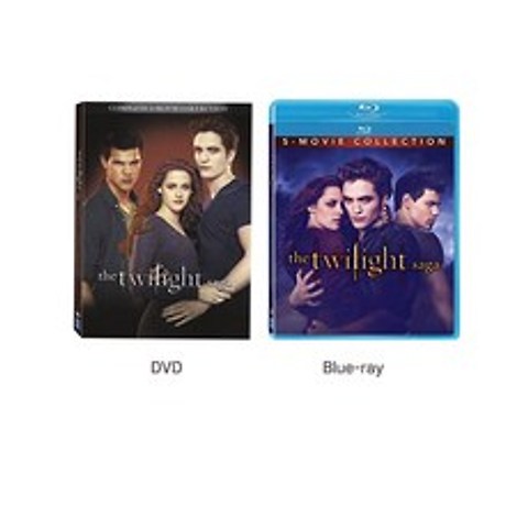 영화 트와일라잇 시리즈 전편(5편) 2종 택 1 / Lionsgate Twilight Saga 5 Movie Collection 2 Option, 1. DVD