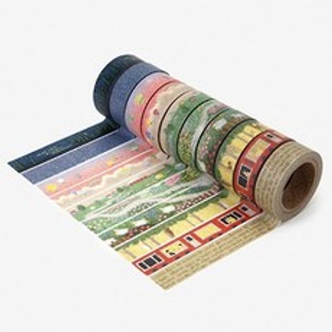 ⓓ_Masking tape 10p set - 03 In a wonderful story