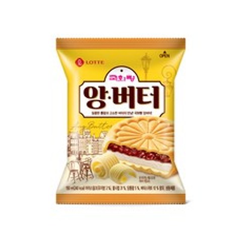 롯데푸드 국화빵 앙버터 10개 아이스크림, 10개입, 150ml