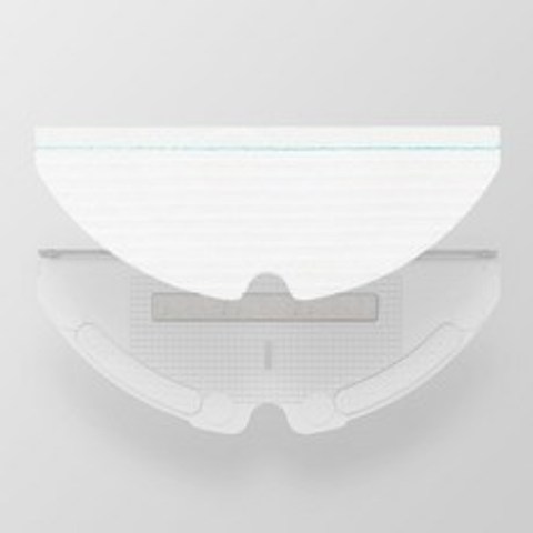 샤오미 로보락 샤오와 로봇청소기 정품 부품 소모품, 60개입, 1회용 물걸레 패드