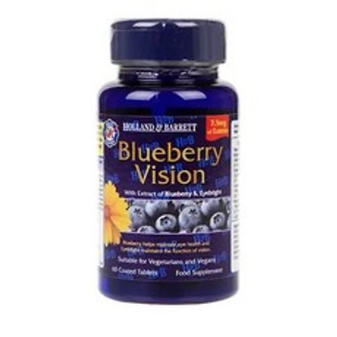 Holland & Barrett Blueberry Vision 홀랜드앤바렛 블루베리 비젼 60캡슐