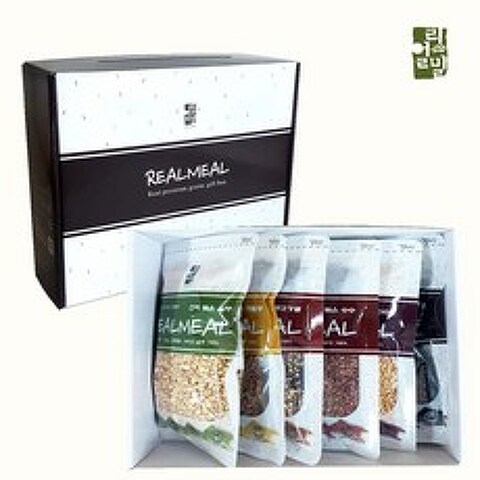 리얼밀 리얼스낵 3호 통곡물 스낵 선물세트, 1박스