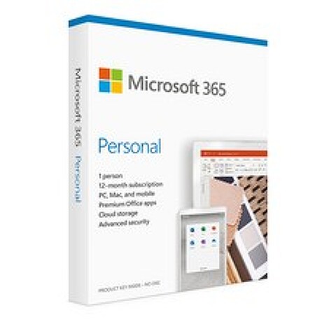 Microsoft 365 Personal ESD 1년 / MS 365 퍼스널, 단품