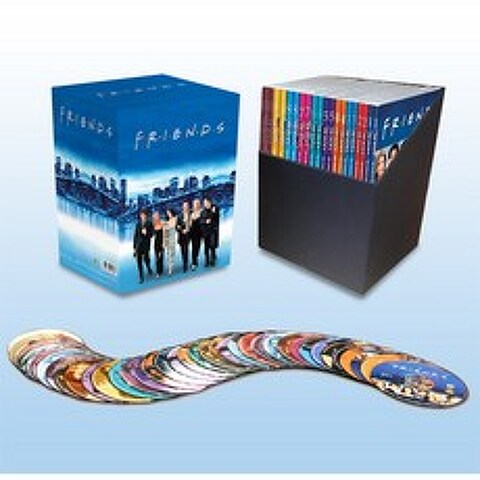 DVD 프렌즈 풀박스 블루 (40disc)-Friends. Blue New Package