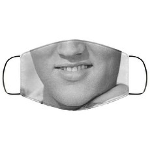 Elvis Presley Smile Man Face Mask - Face Mask - Breathable Reusable and Machine Washable - Made in USA, 본상품