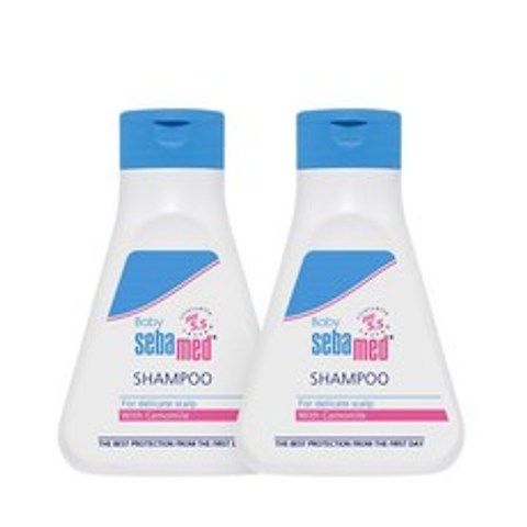 [쇼핑몰 인기상품!!] SebaMed Baby Shampoo 250ml x 2(카모마일 추출성분 저자극)