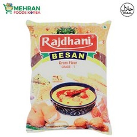 Rajdhani Besan Gram Flour (NO.1) 1kg 라즈드하니 베산(1등급)