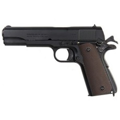 장난감 권총 콜트 스케일 모델건 검정 풀메탈 시뮬레이션건 Black Colt1911 Model gun Metal simulation pistol hand guns