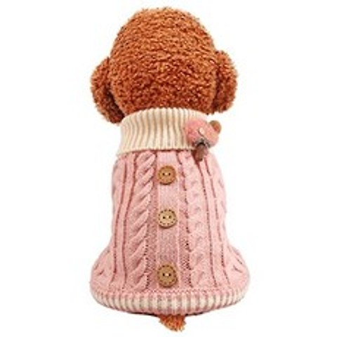 Dog Sweater for Small Dog Knitting Crochet Sweater Autumn Winter Warm Cute Middle Big Dog Sweater Puppy Sweater Girl Boy, 본상품