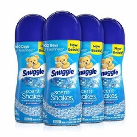 Snuggle Scent Shakes 스너글 향기 부스터 비즈타입 블루스파클향 255g 4개, 1개, 1ml