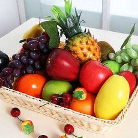 인공 애플 가짜 과일 홈 인테리어 시뮬레이션 오렌지 장식 음식 사진 소품 크리스마스 웨딩 파티 장식|Artificial Fruits|, 1개, kiwifruit