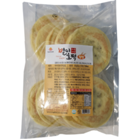 반쿡 냉동 수제 찹쌀 씨앗호떡 600g(10개입)