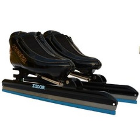 아이스스케이트 프로페셔널 탄소섬유 스피드스케이팅 큰길 스케이트화 성인 탈골 스테이트화, T08-40, C08-블랙 신발+블랙 탈골 아이스스케이트날