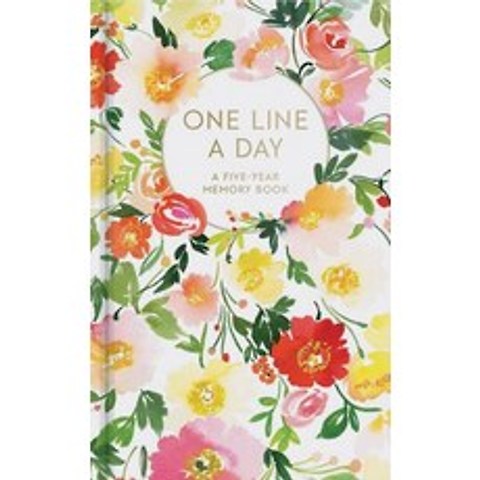 (영문도서) Floral One Line a Day: A Five-Year Memory Book Other, Chronicle Books