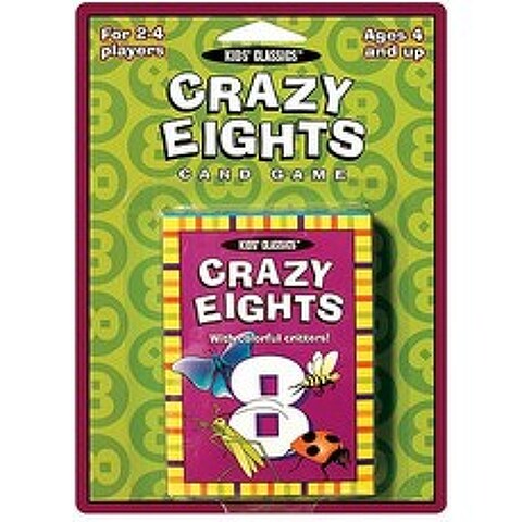 (영문도서) Crazy Eights Card Game Other, U.S. Games Systems