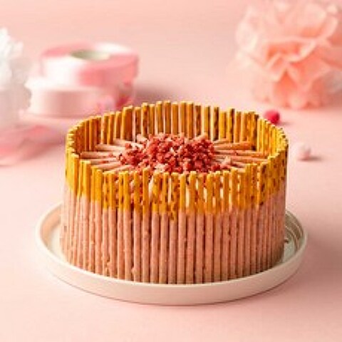 피나포레 딸기 막대과자 케이크 만들기 DIY 홈베이킹 쿠킹박스, 1개