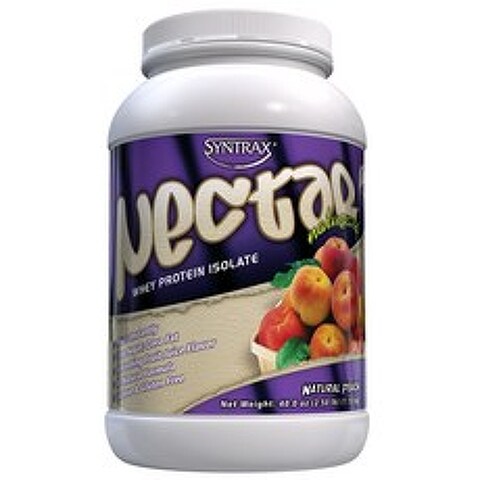 신트랙스 넥타 웨이 프로틴 아이솔레이트 단백질 보충제 내추럴 피치 무설탕 무지방 글루텐 프리, 1.13kg, 1개