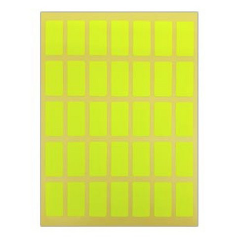 블루마토 컬러 사각 라벨 스티커 2 10p, A(노랑), 4개입