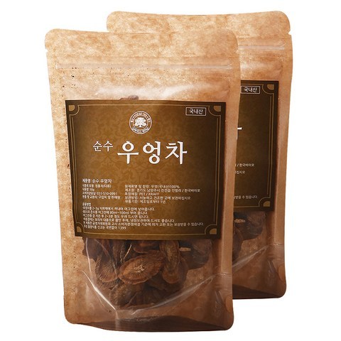 티랑 순수 볶음 우엉차, 50g, 2개