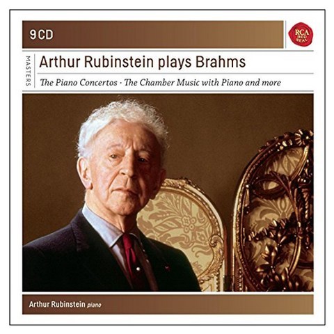 아르투르 루빈스타인이 연주하는 브람스 - 아르투르 루빈스타인 EU수입반, 9CD