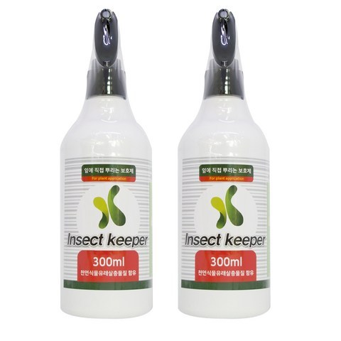 잎에 직접 뿌리는 인섹트 키퍼 식물보호제 300ml, 2개