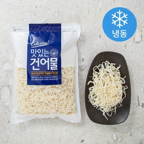 해맑은푸드 백진미채 (냉동), 1kg, 1봉