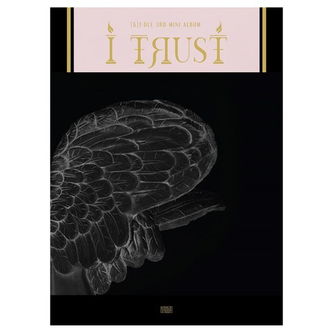 (여자)아이들 - I TRUST 3RD 미니앨범 TRUE VER. 블랙, 1CD