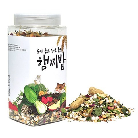 햄찌밥 햄스터 사료, 1개, 550g