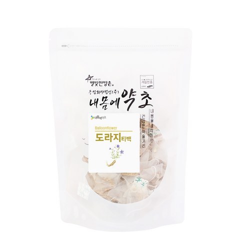 내몸에약초 도라지차 티백, 1g, 50개