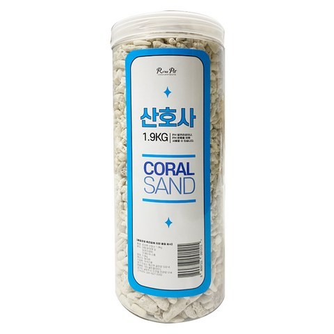 로라펫 산호사 어항 바닥장식 1.9kg, 혼합색상, 1개