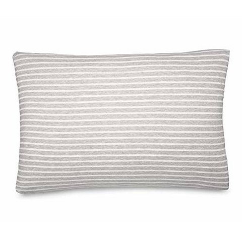 Calvin Klein Home Lennox Bedding Standard Sham Grey/Cream, 상세내용참조, 상세내용참조