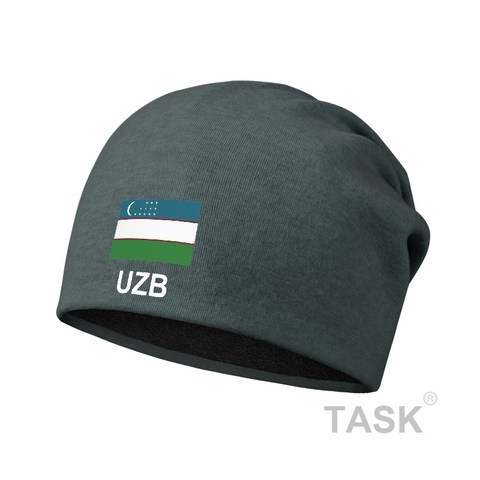 직구팡팡월드 TASK 우즈 스탄 UZBEKISTAN 기모 융 자다 베레모 남성 여성 보온 바람막이