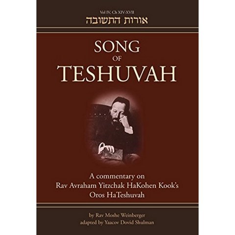 테 슈바의 노래 : 제 4 권 : Rav Avraham Yitzchak HaKohen Kook의 Oros HaTeshuvah에 대한 해설, 단일옵션