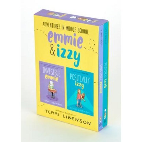 (영문도서) Adventures in Middle School 2-Book Box Set Invisible Emmie and Positively Izzy, Balzer & Bray/Harperteen