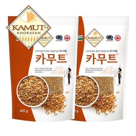 정품 카무트 쌀 400gX2봉, 단품