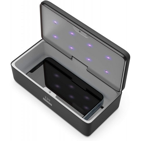 KPP UV 폰 세니타이저 박스 스마트폰용 UV 라이트 세니타이저 UV 세틸라이저 박스 Nail Art 구성 도구 세균 바이러스 &, 단일옵션