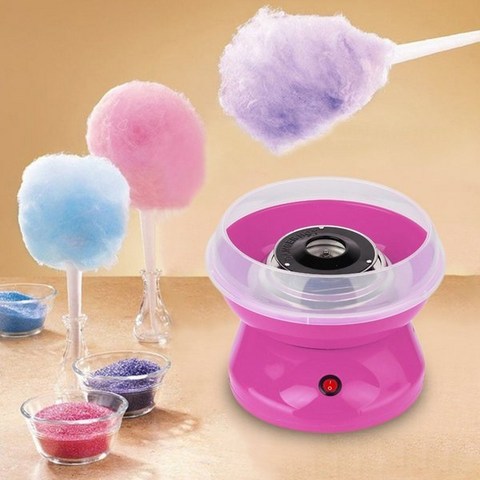 Miqu JK-M05 어린이 가전용 솜사탕기계 솜사탕메이커 미니 250v, 핑크