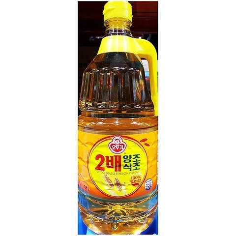 거대딜 2배양조식초(오뚜기 1.8L)X6 | 두배 양조식초 todrkdtlrch, 1