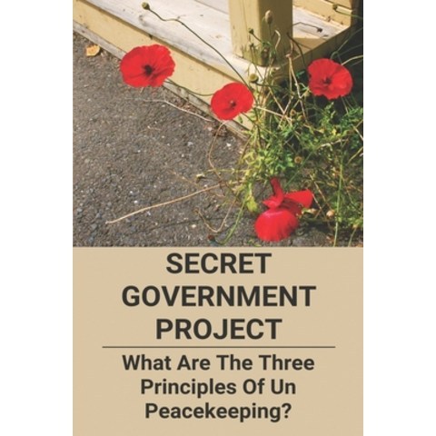 (영문도서) Secret Government Project: What Are The Three Principles Of Un Peacekeeping?: Un Peacekeepers... Paperback, Independently Published, English, 9798749658620
